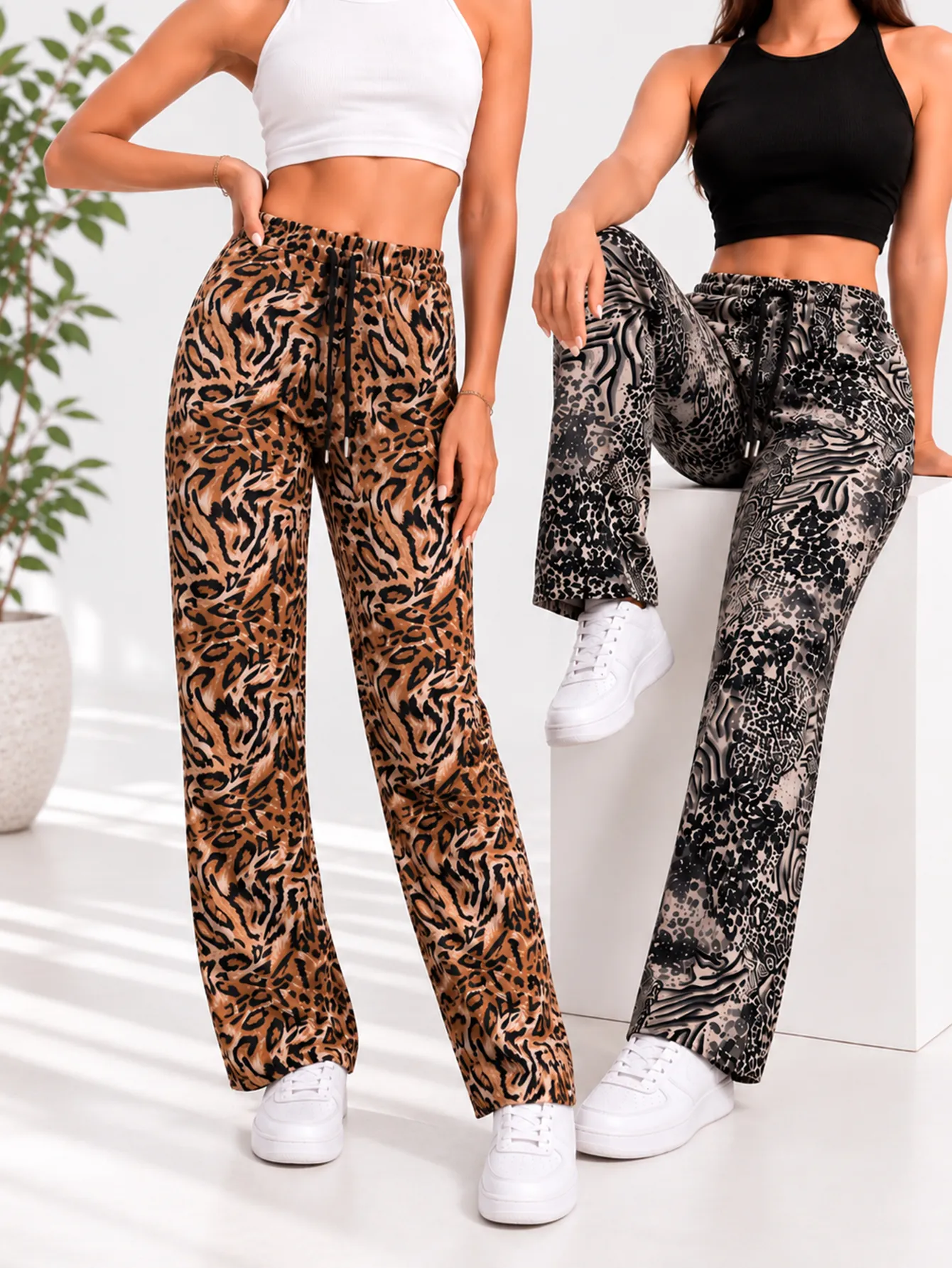 AD2622 primera edicion pantalon animal print dama 15220